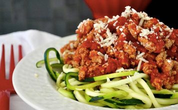 Receta: Espaguetis de calabaza con albóndigas receta espagueti calabaza con albondigas