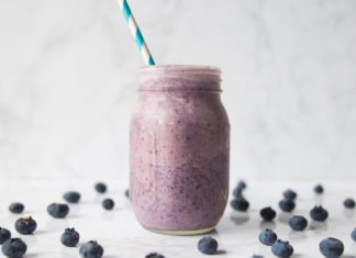 Receta: Shakeology de yogurt de arándanos Shakeology de yogur de arandanos