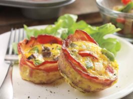 Prepara estos deliciosos muffins de omelette muffins de omelette