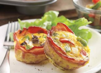 Prepara estos deliciosos muffins de omelette muffins de omelette