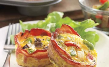 Prepara estos deliciosos muffins de omelette muffins de omelette