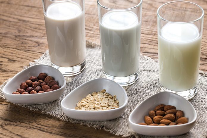 tipos de leche de origen vegetal
