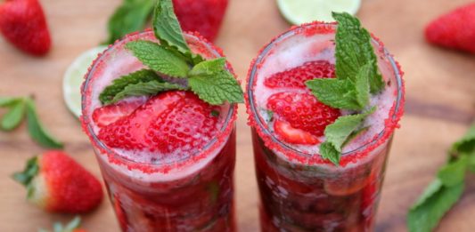 ¡Deliciosa receta de mojito de frutos rojos! receta de mojito de frutos rojos
