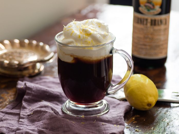 receta de cafe y crema o coffee and cream con caffe diemme