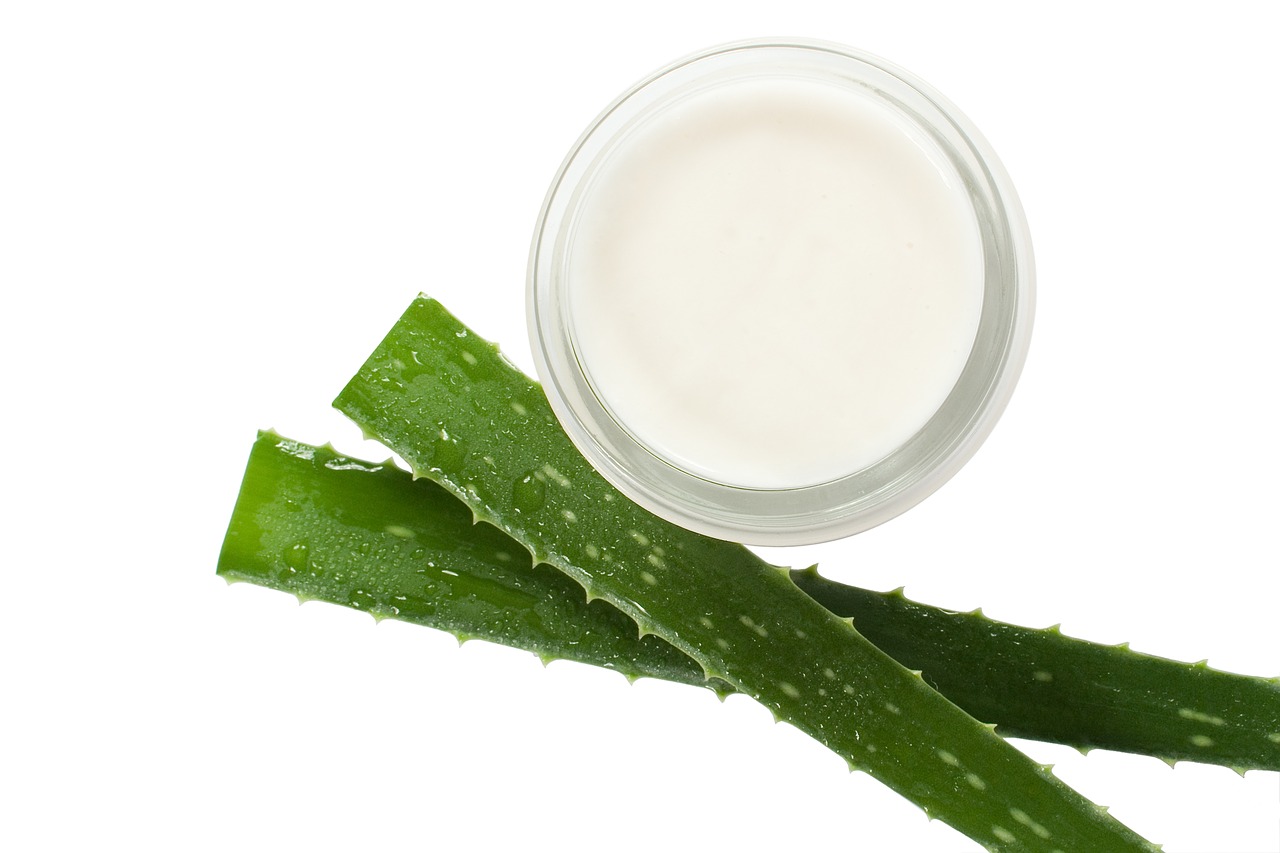 Shampoo de aloe vera para evitar la caída del cabello