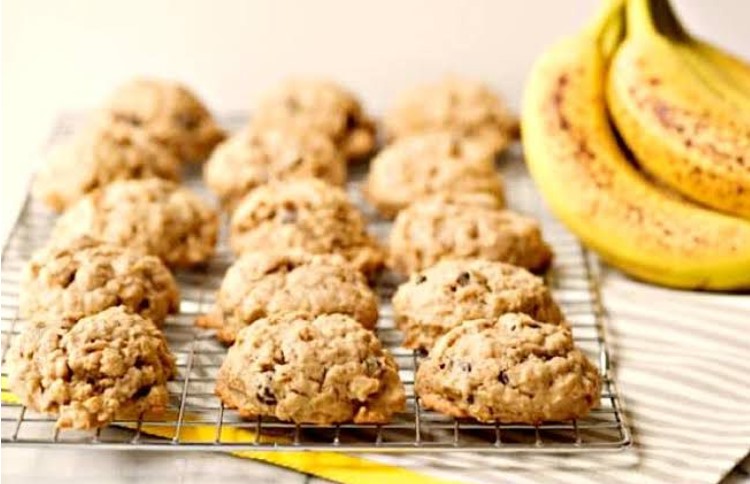 ¡Deliciosas y saludables galletas de avena con plátano!