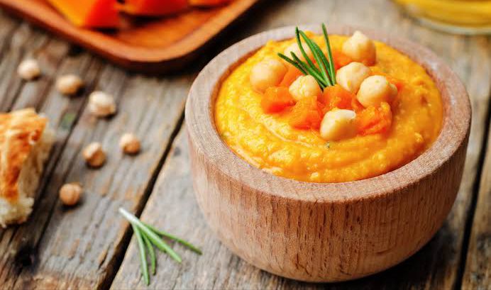 Hummus de calabaza una deliciosa receta de otoño