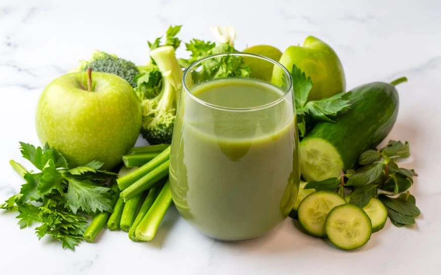 receta de jugo de apio y manzana