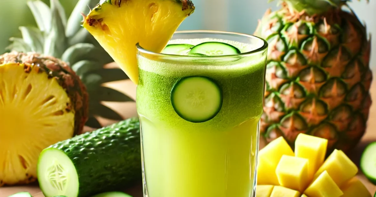 receta de jugo de apio y piña