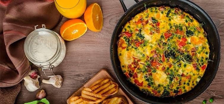 Formas de preparar una frittata al desayuno