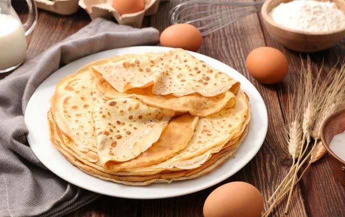 Crepas keto con harina de almendras