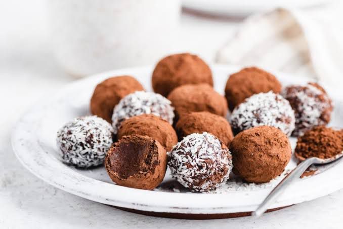 Trufas de galleta maría con leche condensada