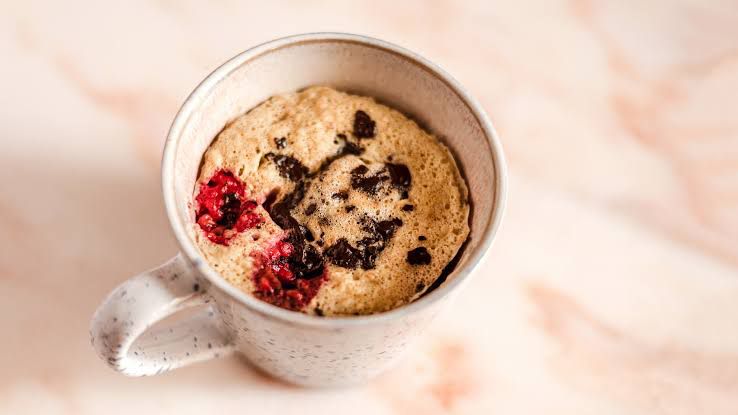 Una opción diferente para el desayuno Mug Cake