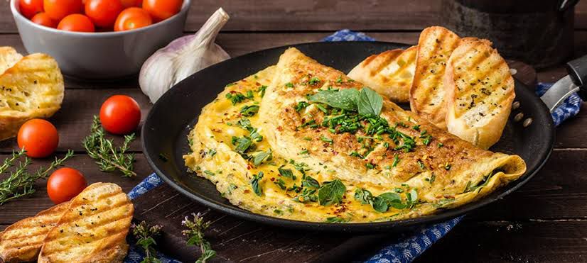 Recetas para preparar omelet para desayuno