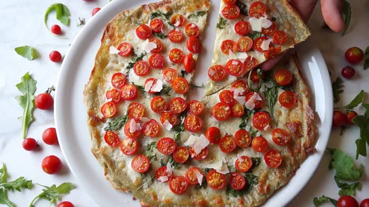 Prepara una pizza casera de quinoa