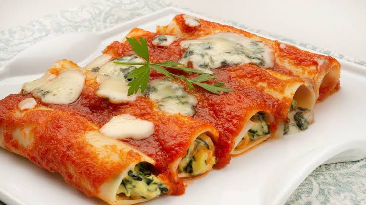 Receta para hacer canelones de zanahoria