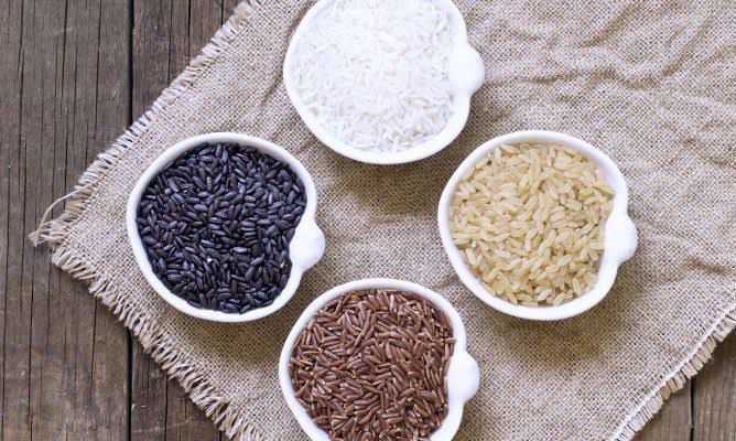 Diferentes tipos de arroz y sus propiedades