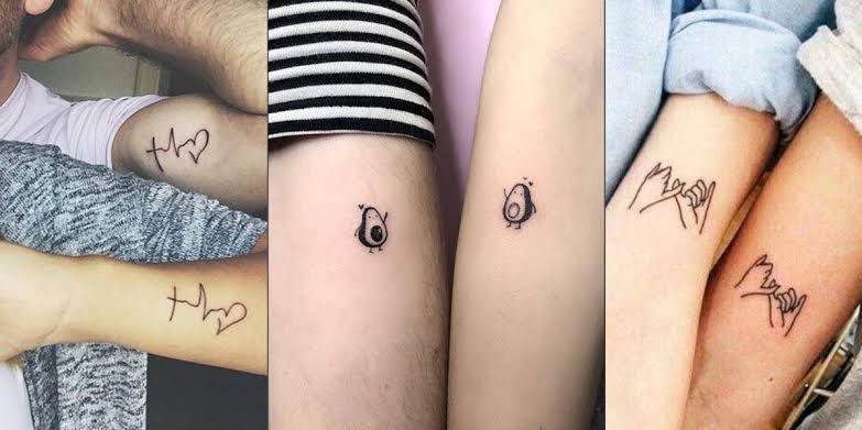 Ideas de tatuajes para mejores amigos