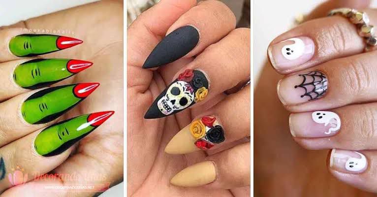 Diseños de uñas para Halloween