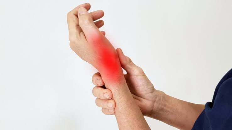 Tendinitis dolor en manos y muñecas