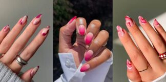 Diseño de uñas magenta 2023 Diseño de uñas magenta 2023