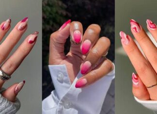 Diseño de uñas magenta 2023 Diseño de uñas magenta 2023