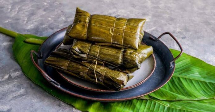 Tamal oaxaqueño verde