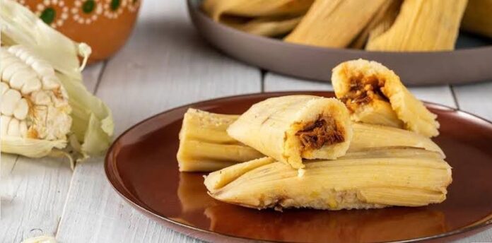 Tamales canarios para la Candelaria