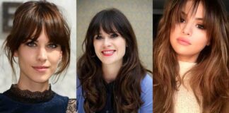 Tipos de flecos para cara redonda Tipos de flecos para cara redonda