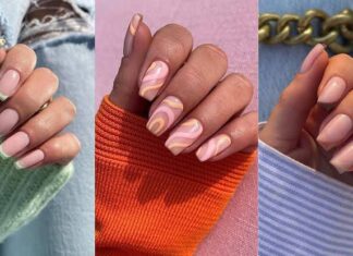 Diseños de uñas cuadradas delicadas Diseños de uñas cuadradas delicadas