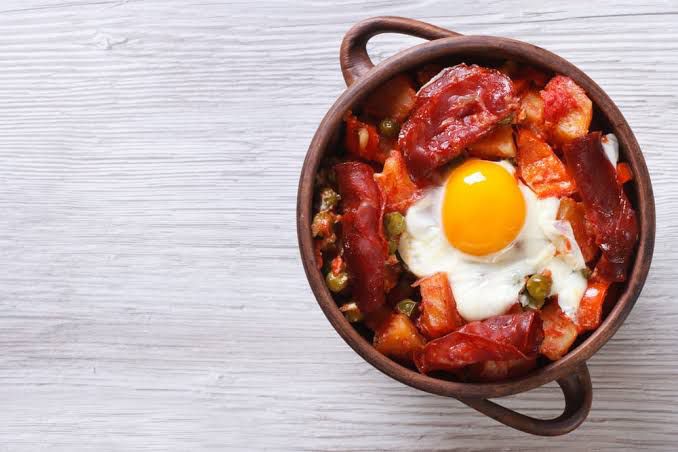 Desayuno de Huevos a la flamenca