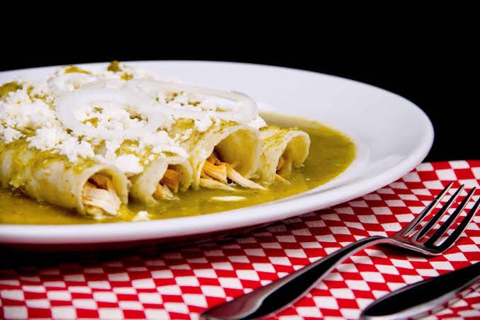 Enchiladas verdes las originales de México