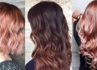 Ideas para pintar tu cabello oro rosa Ideas para pintar tu cabello oro rosa