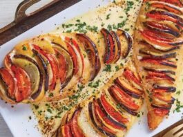 Pechugas rellenas de pollo con ratatouille Pechugas rellenas de pollo con ratatouille