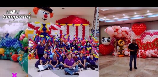 Cursos con globos Sempertex México