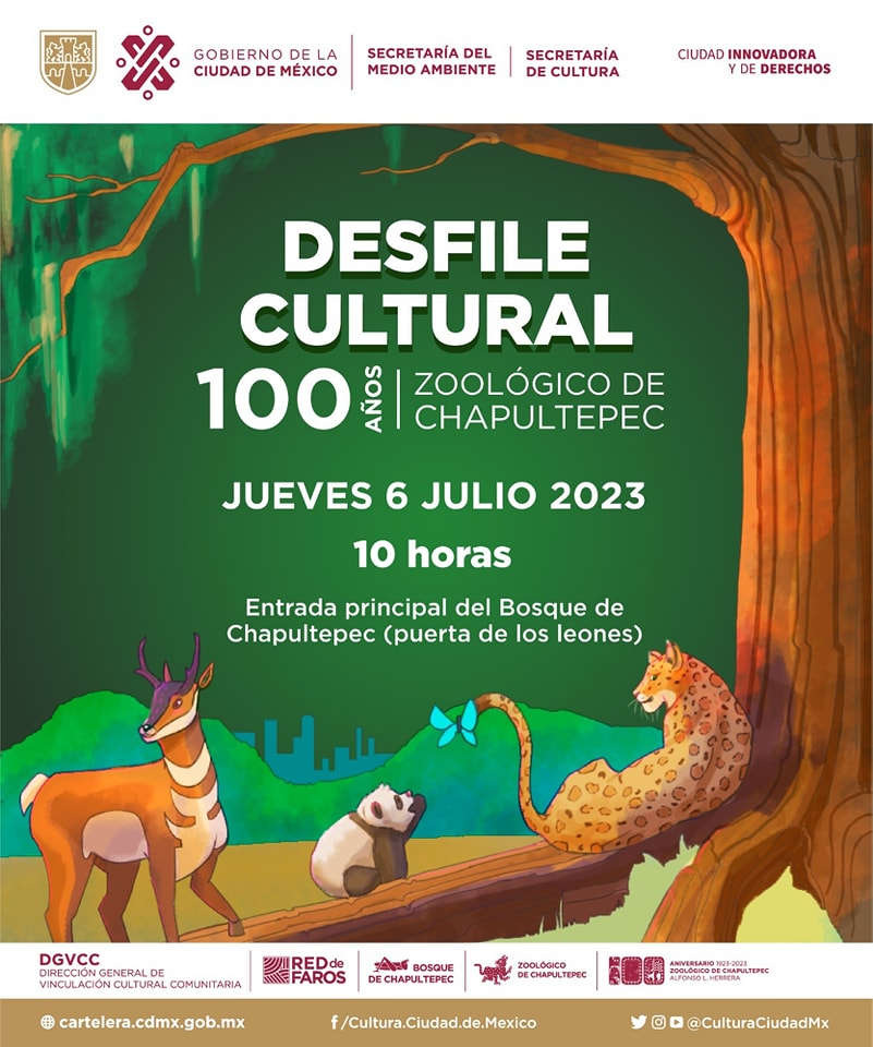 Zoológico de Chapultepec celebra 100 años