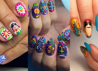 Uñas Mexicanas para estas Fiestas Patrias Uñas Mexicanas para estas Fiestas Patrias