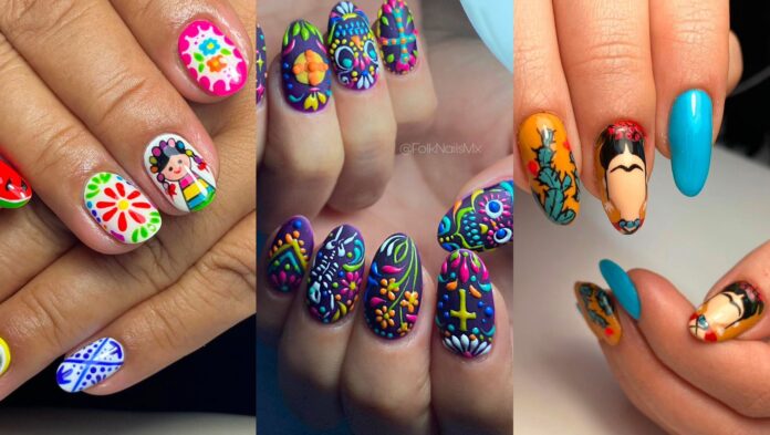 Uñas Mexicanas para estas Fiestas Patrias