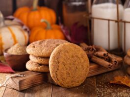 Galletas Pumpkin Spice para Otoño