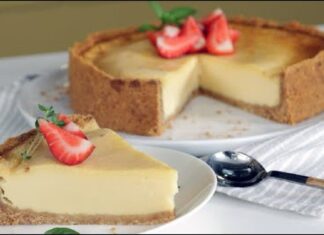 Receta de pay de queso Receta de pay de queso
