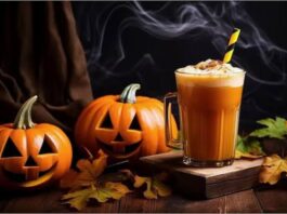 Té chai de calabaza para el otoño Té chai de calabaza para el otoño