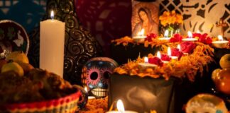 Velas en la ofrenda, ¿Cuándo se prenden? Velas-en-la-ofrenda-¿Cuando-se-prenden.