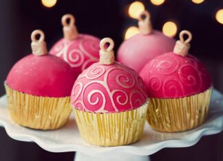 Receta de cupcakes navideños Receta de cupcakes navideños