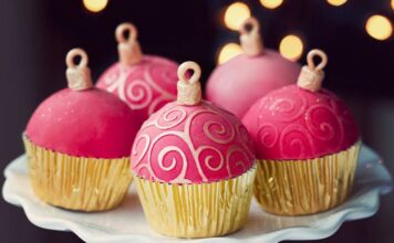 Receta de cupcakes navideños Receta de cupcakes navideños