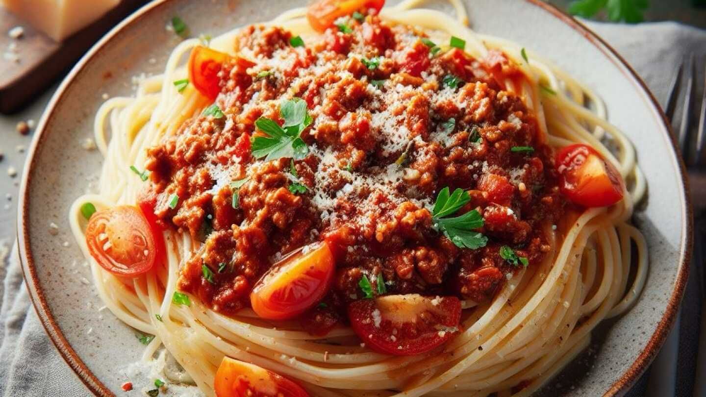 Spaghetti bolognese de Gordon Ramsay