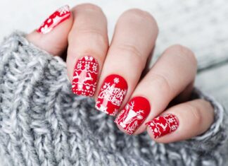 Manicuras que seran tendencia en Navidad Manicuras que seran tendencia en Navidad