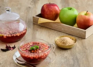 Receta de cocina: Tisana de Manzana Receta de cocina Tizana de Manzana revista comebien