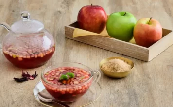 Receta de cocina: Tisana de Manzana Receta de cocina Tizana de Manzana revista comebien