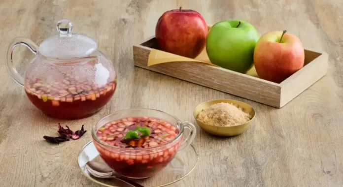 Receta de cocina Tizana de Manzana revista comebien