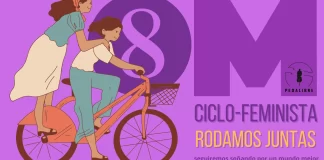 Conmemora el 8M en la rodada ciclista en la CDMX Conmemora el 8M en la rodada ciclista en la CDMX